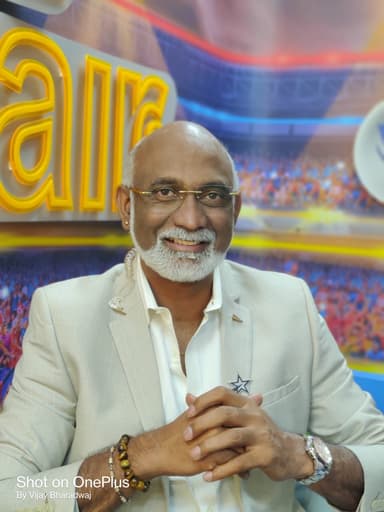 Vijay R Bharadwaj at Star Sports